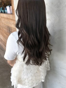 ルームスヘアー(Rooms Hair) 暗髪グレージュ