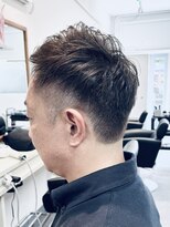 マジック 関目店(magic)&nbsp;ビジネスアシメショート×アッシュカラー