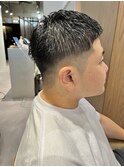 刈り上げフェードショート　植木涼太