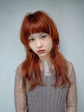 ギークス(GEEKS) 【GEEKS渋谷】ハッシュカット/ウルフ/顔周りレイヤー/ハイトーン