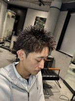 ネクストネオ 静岡(NEXT NEO) スパイキーショートピンパーマ短髪アップバング