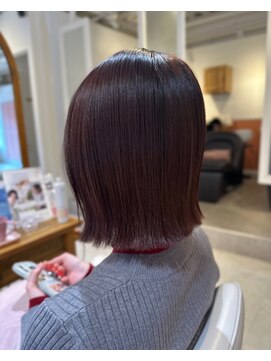 スペックホルダーミミ(Spec Holder mimi) レッドブラウン1.7似合わせカット