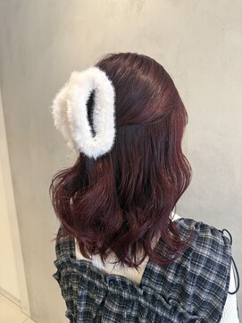 ルオラ(Luora) ブリーチなしワインピンク