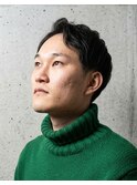 メンズ大人爽やかツーブロックショート♯84京都河原町