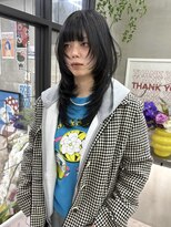 ウム(umu.) レイヤーカット / ハッシュカット / ザクザクレイヤー