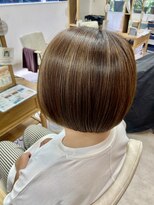 ロッコ 船橋駅(Rocco) ハイライトで立体感ボブヘア
