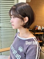 コード 四条河原町駅店(CHORD)&nbsp;収まりショートボブ｜縮毛矯正×ナチュラルストレート
