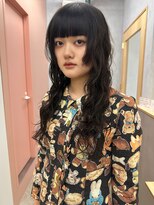 アマーク(a mark)&nbsp;【能田花音】姫カットロングパーマ