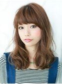 SHINO発　前髪パーマ deジューシー・セミディ