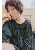 ランプ ヘアー(lamp hair)&nbsp;lamp hair】外国人風/シフォンウェーブ/ヌーディベージュ/