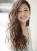 大人ナチュラルなオシャレロング