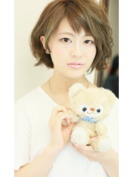 グラスペディア(graspedia) 柔らかグレージュボブ