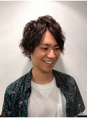 ナチュラルメンズパーマ
