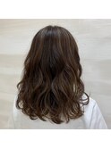 loose perm long