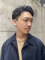 センスヘア(SENSE Hair) 好印象！アップバングメンズショート