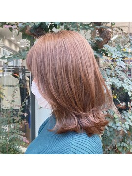 オーク ガーデン 中目黒(OAK garden) 外ハネミディ メルティカラー 【OAK中目黒】