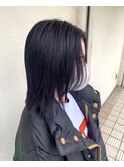 黒染めじゃないブルーブラック