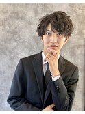 ビジネスパーマスタイル