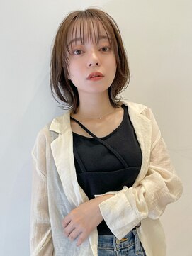 トルネード(TORNADO) 韓国風ボブ レイヤーボブ フェイスレイヤー 外ハネパーマ t511