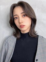 グロー 大宮(GLROW)&nbsp;ブリーチなしチョコレート色×前髪/顔周りレイヤー韓国ヘア[大宮