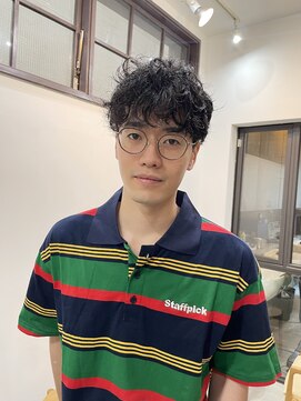 ナループロアオハナ(Nalu pu loa ohana) マッシュパーマ/メンズパーマ/くせ毛風パーマ/メンズカット