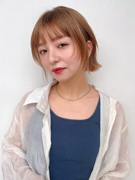 ラフ フロム ガーデン(Laf from GARDEN) ボブ/レイヤーカット/デザインカラー/前髪カット/韓国風