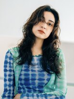 ベンジー オウン 代々木上原店(benji own) 【benji】くせ毛風 ニュアンスパーマ ロング