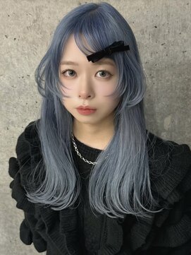 ソル オモテサンドウ 表参道 青山(SOL . OMOTESANDO) ミルクティーベージュダブルカラーインナーカラーハイライト