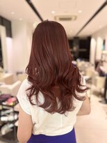 ステア ケース(stair case)&nbsp;韓国風艶髪レッド赤髪髪質改善トリートメント