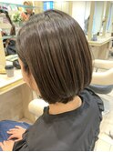 【30代40代50代60代】大人可愛いワンカールボブ　ひし形ボブ