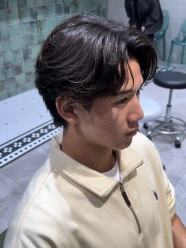 ゼスト リル 新宿(ZEST lill) ニュアンスパーマ 毛流れパーマ メンズパーマ 新宿