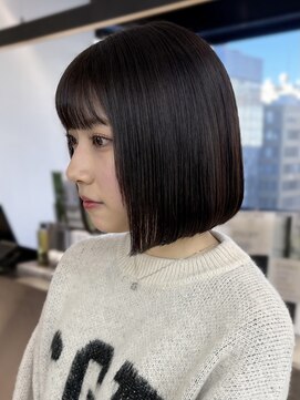 ロンドシエル 横浜(Lond ciel) ウェーブミディアム似合わせカットメルティカラーボブ/横浜