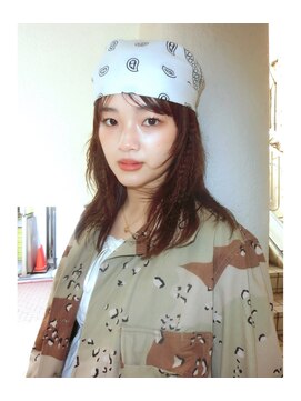 ノラ シブヤ(NORA) シャギーレイヤーワッフルアイロン