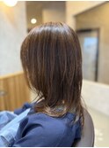 デジパー毛先残りを利用したナチュラル矯正