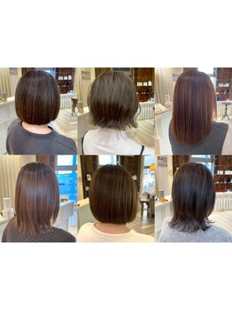 【寝屋川市/駐車場◎】白髪を隠すのではなく、ぼかす。立体感を出すことでオシャレも楽しめます◎