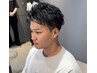 【雨田指名限定】カット+ヘッドスパ【15分】+炭酸スパ+アイロンスタイリング