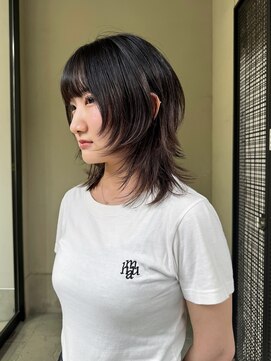 ゴートゥデイ 福岡大名Bellus店(GO TODAY) ウルフカット/ウルフレイヤー/ハッシュカット