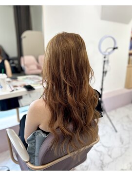 ガルボヘアー 心斎橋店(garbohair) 心斎橋プルエクステ海外ガール風カラー&カットで垢抜け