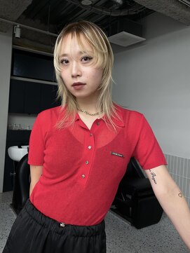 ステン(sten) レイヤーカット/姫カット/ハイトーン