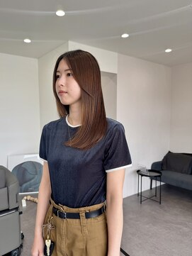 ブランシュ(BLANCHE) 【BLANCHE】酸熱トリートメント+スリークスタイル