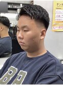 スキンフェード/短髪/かき上げショート/松戸駅/men's
