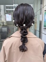 インビテーション(invitation)&nbsp;編みおろし・ローポニー・結婚式・卒業式