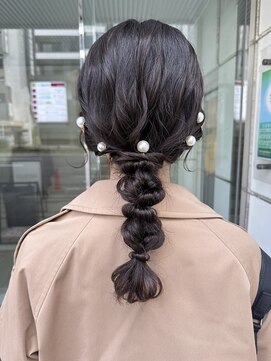 インビテーション(invitation) 編みおろし・ローポニー・結婚式・卒業式