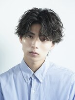 ネクストメンズ 表参道(NEXT men's)&nbsp;MEN’S HAIR/サーフカール/刈り上げセンターパート/渋谷