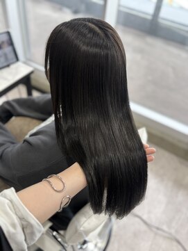 ルクス(Luxs) オリーブカラー×髪質改善