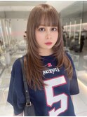 レイヤー×ミルクティーグレージュ