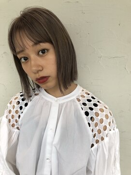 HAIR　SALON　録 ぱっつんボブ