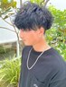 【メンズ限定】似合わせ×お洒落styleに◇メンズカット+パーマ ￥12100