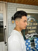 サンディーズ(Sandees)&nbsp;スキンフェードハイライトメッシュパーマ