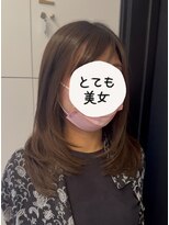 リアン 横須賀中央店(Lien) ミディアムヘア レイヤーカット 透明感カラー